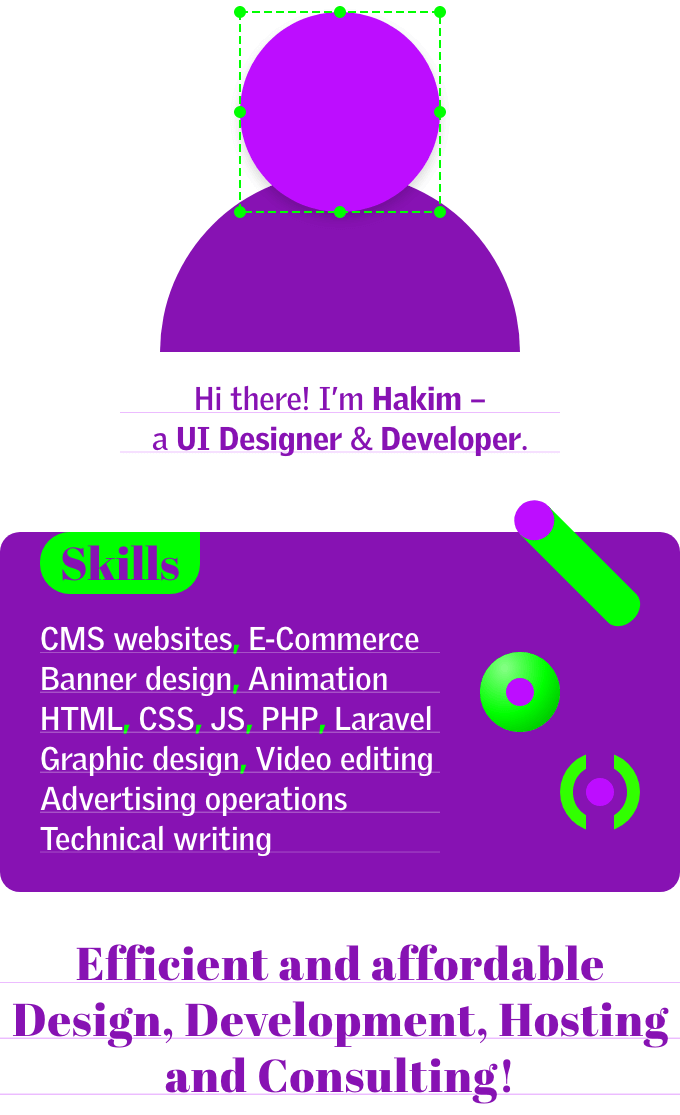 Web Designer, Développeur | Hakim.ma
